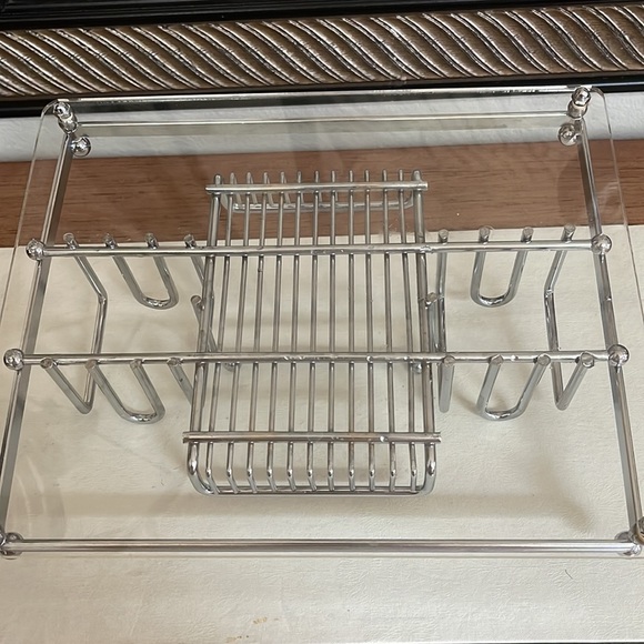 EUC Stainless steel and Lucite Lux Utensil Caddy - Picture 5 of 5